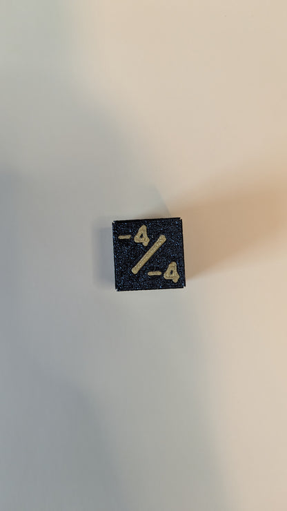 -1/-1 Counter Würfel, 6-seitig, 1 Stk., kompatibel mit Magic: The Gathering