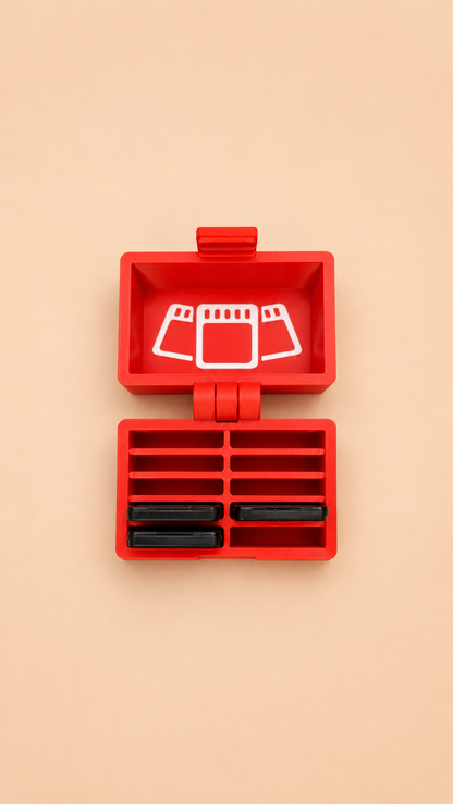 Game Card Box für 10 Spiele - kompatibel mit Nintendo Switch & Switch 2 Cartridges