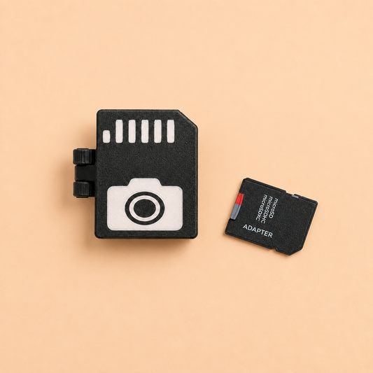 SD-Karten Box für SD-Karten & microSD Karten-Adapter