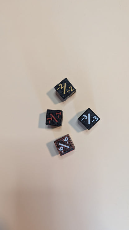 -1/-1 Counter Würfel, 6-seitig, 1 Stk., kompatibel mit Magic: The Gathering