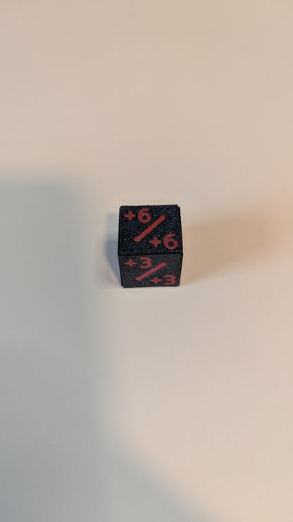 +1/+1 Counter Würfel, 6-seitig, 1 Stk., kompatibel mit Magic: The Gathering
