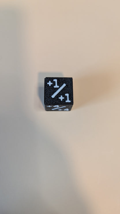 +1/+1 Counter Würfel, 6-seitig, 1 Stk., kompatibel mit Magic: The Gathering