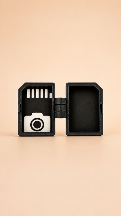 SD-Karten Box für SD-Karten & microSD Karten-Adapter
